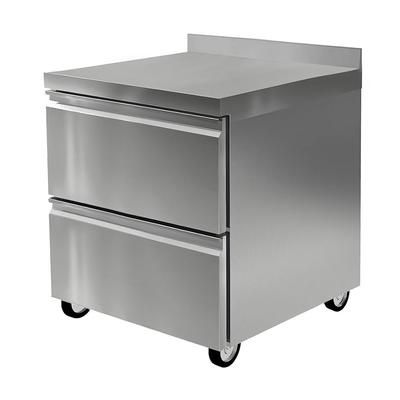 Delfield STD4427NP 27" Worktop Refrigerator w/ 1 Section & 1 Drawers, 115v, Silver