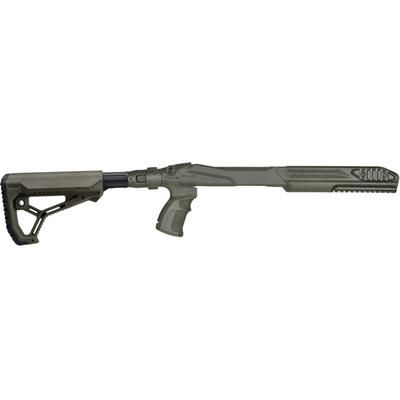 FAB Defense Ruger 10/22 Collapsible Stock Conversion Kit Olive Drab FX-M4R1022G
