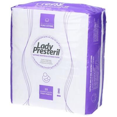 Lady Presteril Assorbente Post Parto 20 pz Assorbenti