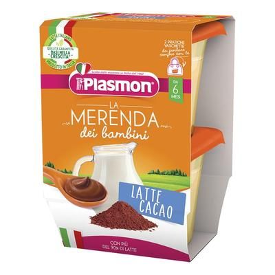 Plasmon La Merenda Dei Bambini Latte Cacao 2x120 g Pappa