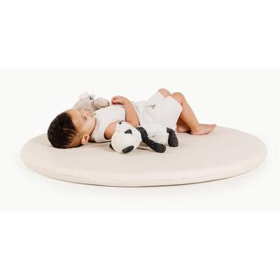 Gathre Padded Play Mat, Mini - Ivory Circle