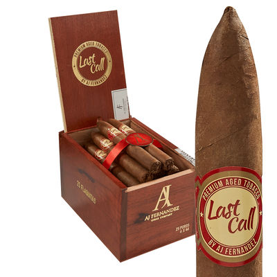 Last Call Habano by AJ Fernandez Flaquitas - BOX (25)
