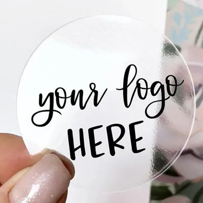 100PCS custom sticker and Customized LOGO/Wedding stickers/Design Your Own Stickers/Personalized stickers Food & Beverage Labels