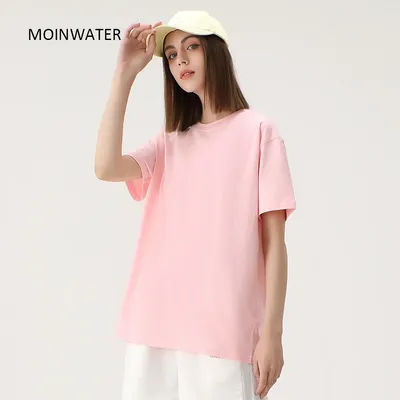 WAVLATII Nouveaux T-shirts en coton uni pour femmes, vert foncé, décontractés, doux, unisexes, à manches courtes, pour l'été