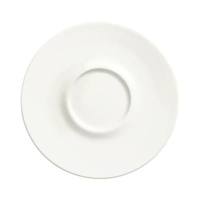 Libbey 905356590 5 1/8" Round Royal Rideau Saucer - Slenda, White