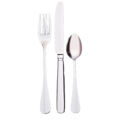 Libbey 213 053 6 5/8" Butter Knife with 18/0 Stainless Steel Grade, Baguette Pattern