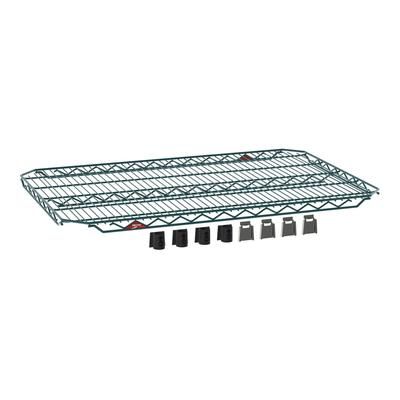 Metro EZA-1860NK3 Super Erecta Epoxy Coated Wire Shelf - 60"W x 18"D, Green
