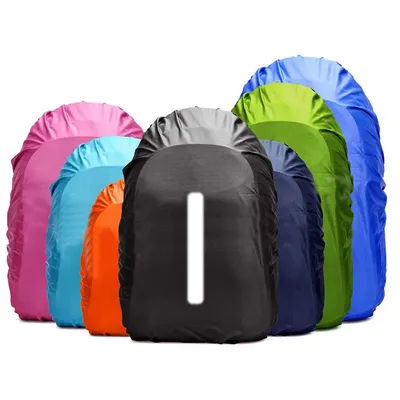 Rain Cover Backpack Reflective 20L 35L 45L 60L Waterproof Bag Camo Tactical Outdoor Camping Hiking Climbing Bag Dust Raincover