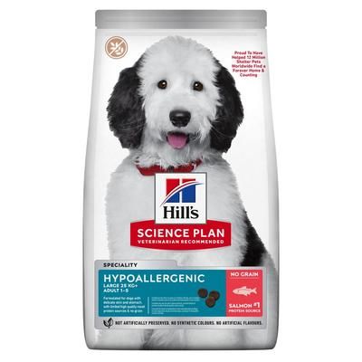 14kg Salmon Large Breed Hypoallergenic Adult Science Plan Hill's Dry Dog Food