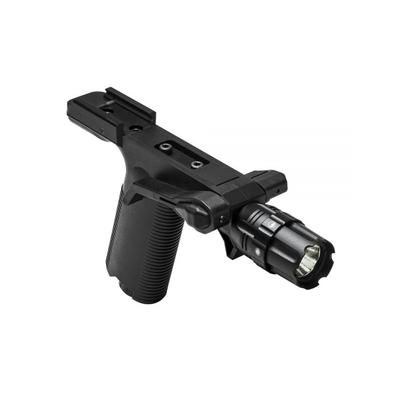 Vism VGF 250 Lumen LED Flashlight Vertical Grip / Picatinny Black VAARVGFLPR