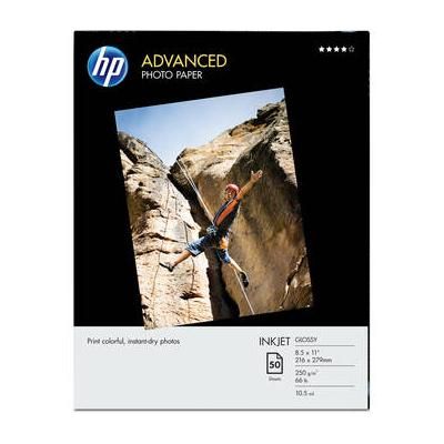 HP Advanced Inkjet Photo Paper Glossy (L) 8.5x11" - 50 Sheets Q7853A