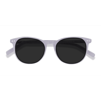 Female s oval Purple Striped Acetate Prescription sunglasses - Eyebuydirect s Rhythm