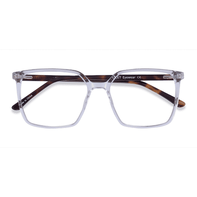 Male s square Clear Tortoise Acetate,Eco Friendly Prescription eyeglasses - Eyebuydirect s Ephemeral