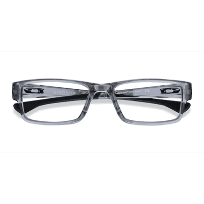 Female s rectangle Gray Shadow Plastic Prescription eyeglasses - Eyebuydirect s Oakley Airdrop