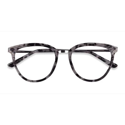 Female s horn Gray Tortoise Acetate,Metal Prescription eyeglasses - Eyebuydirect s Momentous