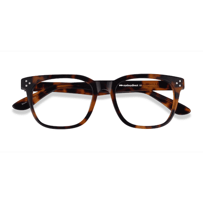 Unisex s square Tortoise Acetate Prescription eyeglasses - Eyebuydirect s Adriatic