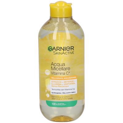 Garnier SkinActive, Acqua Micellare Tutto in 1, Vitamina C, Pelli Spen