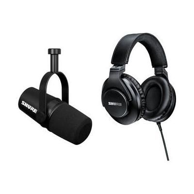 Shure MV7X Podcast XLR Microphone Kit with Headphones MV7X