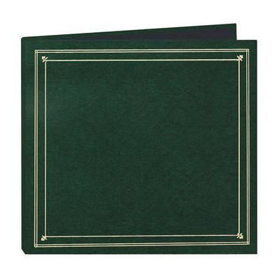 Pioneer Photo Albums Full Size Post Style Pocket Album (Hunter Green) BSP46/HG