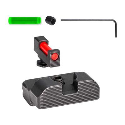 Tag Precision Glock TSH TAC 9MM/.40 S&W Pistol Sights Fiber Optic 17/17L 19/19X 22 23 24 26 27 33 34 35 39 45 47 Black 001BE001PN