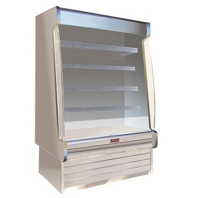 Howard-McCray SC-OD35E-5S-S-LED 63" Vertical Open Air Cooler w/ 4 Levels, 115/208-230v, Silver