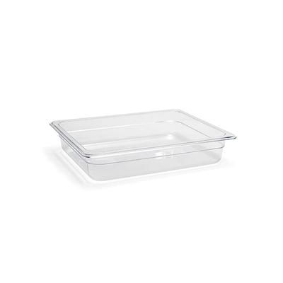 Front of the House BHO097CLT21 Ice Housing Insert Pan - 12 1/2" x 10" x 2 1/2", Resin, Clear
