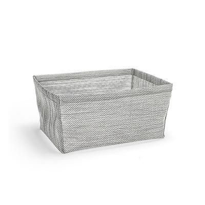 Front of the House BHO130GYV21 Rectangular Ice Housing - 12 1/4" x 9 1/2" x 5 3/4", Woven Vinyl, Mesh Grey, Gray