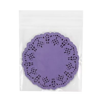 Self Sealing Flap Clear Bag Packaging For Fine Gifts and Stationary Bag Size: 4 7/8" x 4 13/16" 100 Bags Crystal Clear Bags