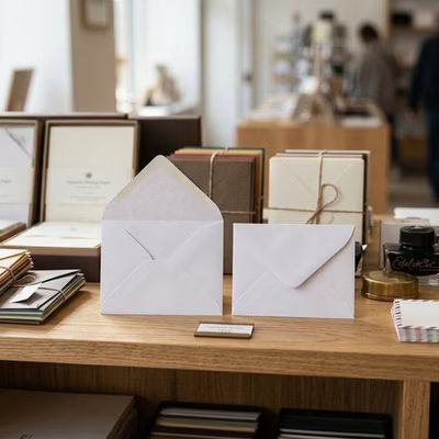 17 Premium Envelopes, White 2 11/16" x 3 11/16" 50 pack