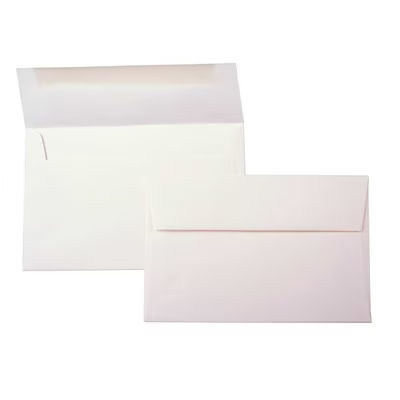 A9 8 3/4" x 5 3/4" Premium Opaque Envelope Natural 50 Pieces