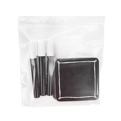 Crystal Clear Zip Bags 8" x 8" 100 pack