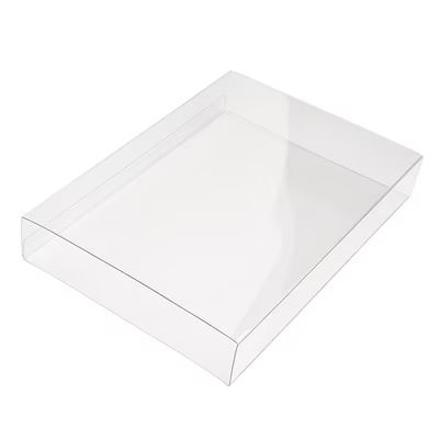 Crystal Clear Box Slip Cover 4 9/16" x 1 1/16" x 6" 25 pack