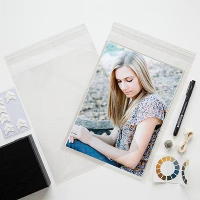 Value Crystal Clear Bags® 5 7/16" x 7 1/4" 250 pack