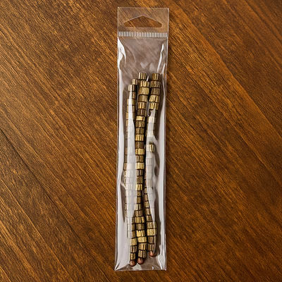 Crystal Clear Hanging Bags 1 3/4" x 8" + Flap 100 pack