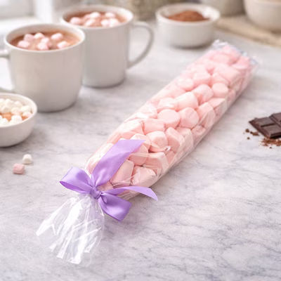 Crystal Clear Standard Gusset Bags 3" x 2" x 18" 100 pack