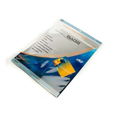 Crystal Clear Bags® Protective Closure Retail Pack 16 7/16" x 20 1/8" 25 pack