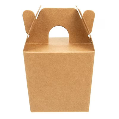 Kraft Mini Take Out Box 2 3/8" x 2" x 2 1/8" 25 pack
