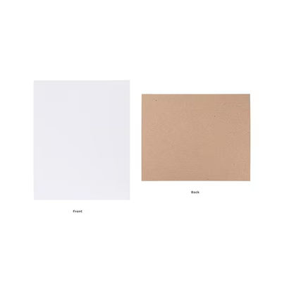 12" x 18" ClearBagsÃ? Single Sided White Backing Board