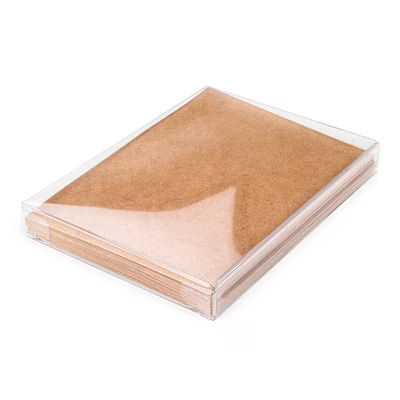 rPET Crystal Clear Box 3 3/4" x 5/8" x 5 3/16" 25 Pack