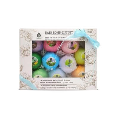 Plus Size Women's Bath Bombs Gift Set 10 Count by Pursonic in O