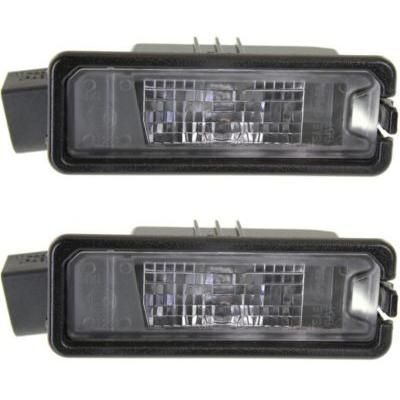 2011 Volkswagen Golf Rear, Driver and Passenger Side License Plate Light, 4-Door, Hatchback