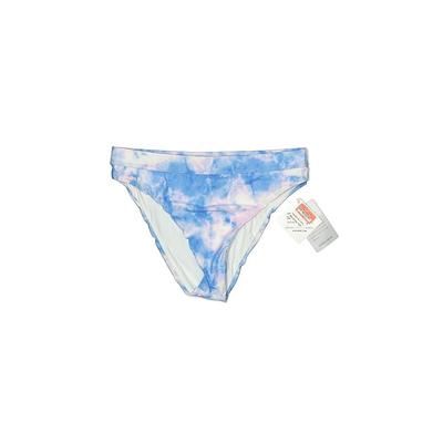 VYB Vicious Young Babes Swimsuit Bottoms: Blue Tie-dye Swimwear - Women's Size Medium