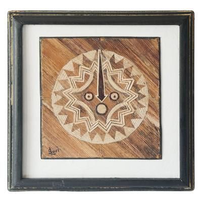 'Sun-Inspired Handcrafted Natural Fiber Wall Art from Ghana'