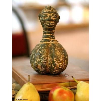Elegant Lady,'Ceramic statuette'