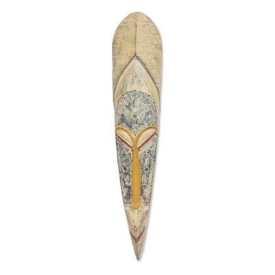 Akan wood mask, 'Thin Man'