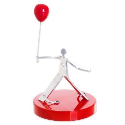 Balloon of Love,'Romantic Aluminum Sculpture Crafted in Peru'