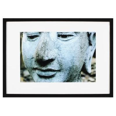 Strength Arising,'Smiling Buddha Color Photograph of Thai Temple Sculpture'