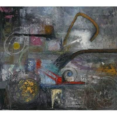 'Chaos and Creativity' - Abstract Oil Painting