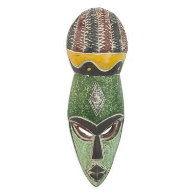 God's Gift,'Unique Nigerian Wood Mask'