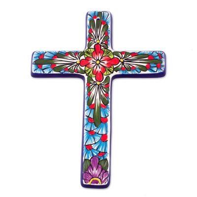 Jerusalem Rose,'Ceramic cross'